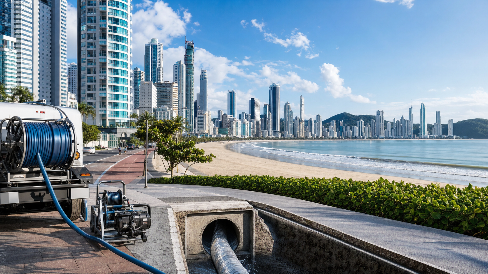 tubulações e ralos com entupimentos frequentes em Balneário Camboriú